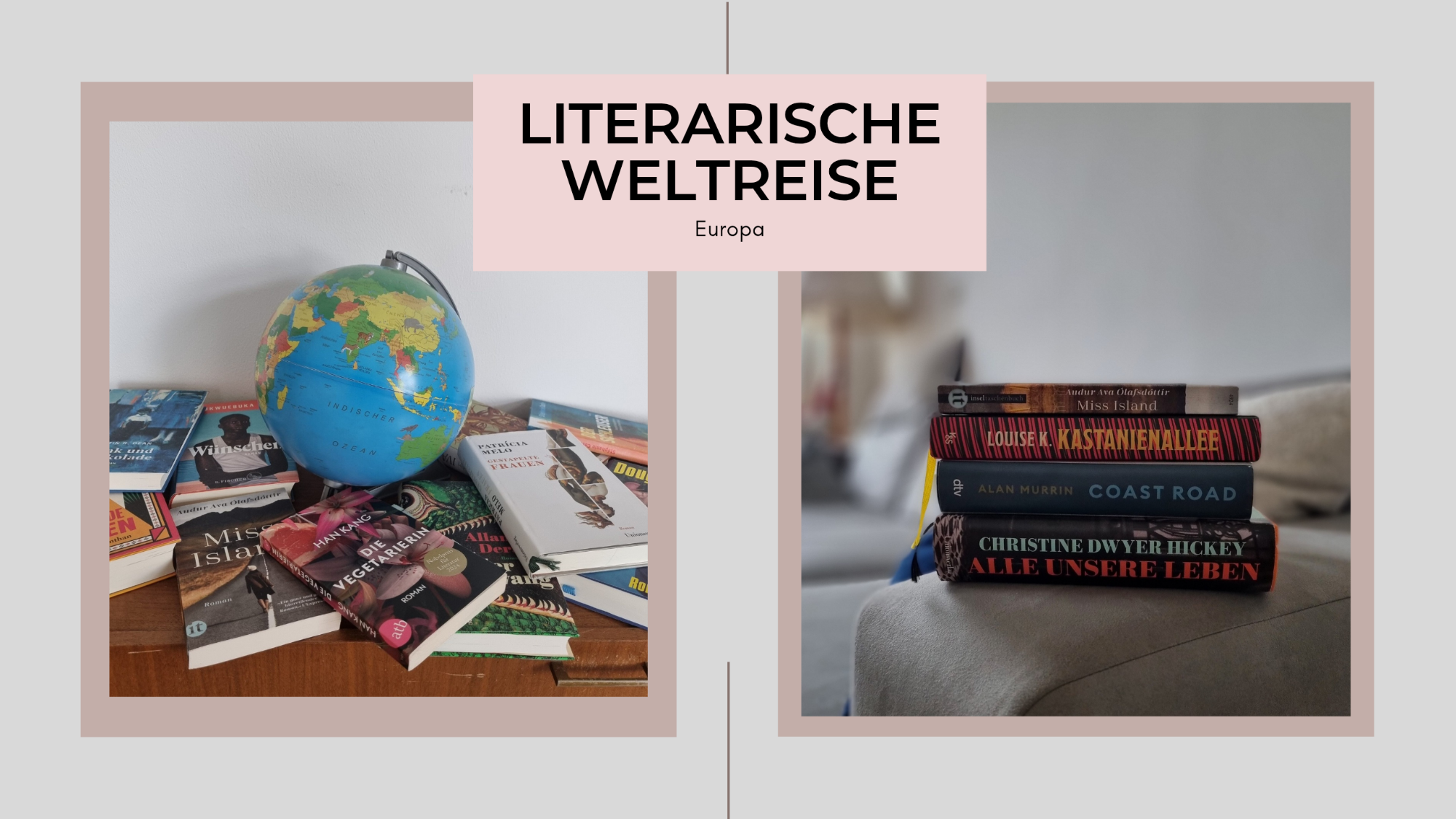 Titelbild Literarische Weltreise Europa