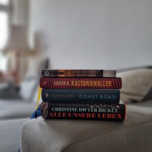 Bücherstapel literarische Weltreise Europa