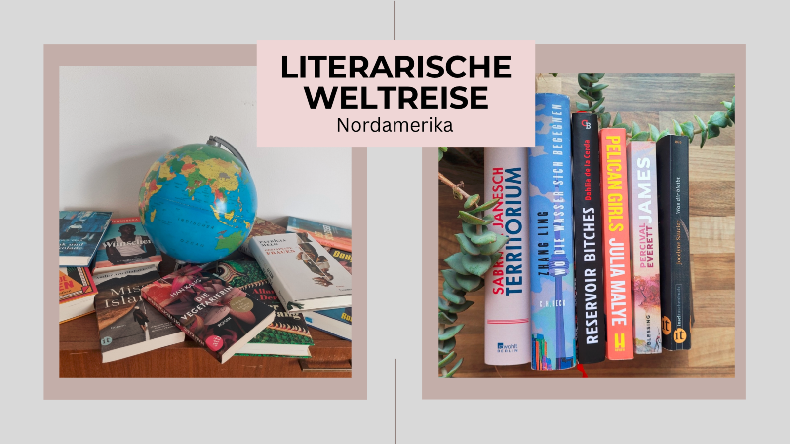 Titelbild literarische Weltreise Nordamerika